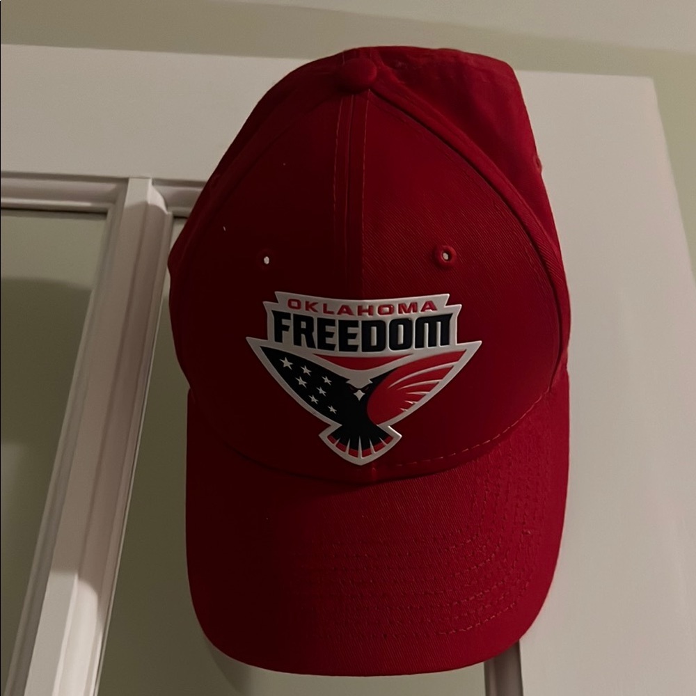 Red Oklahoma Freedom Cap